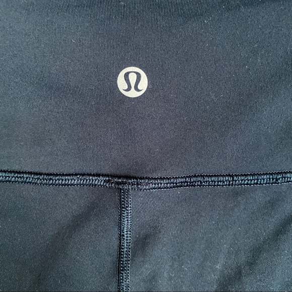 lululemon athletica Pants - LuluLemon leggings steel blue Size 12, cropped